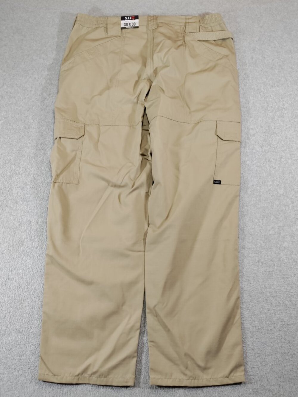 5.11 Tactical Taclite Pro Pants Mens 38x30 Khaki Ripstop Cargo NWT - Picture 2 of 7